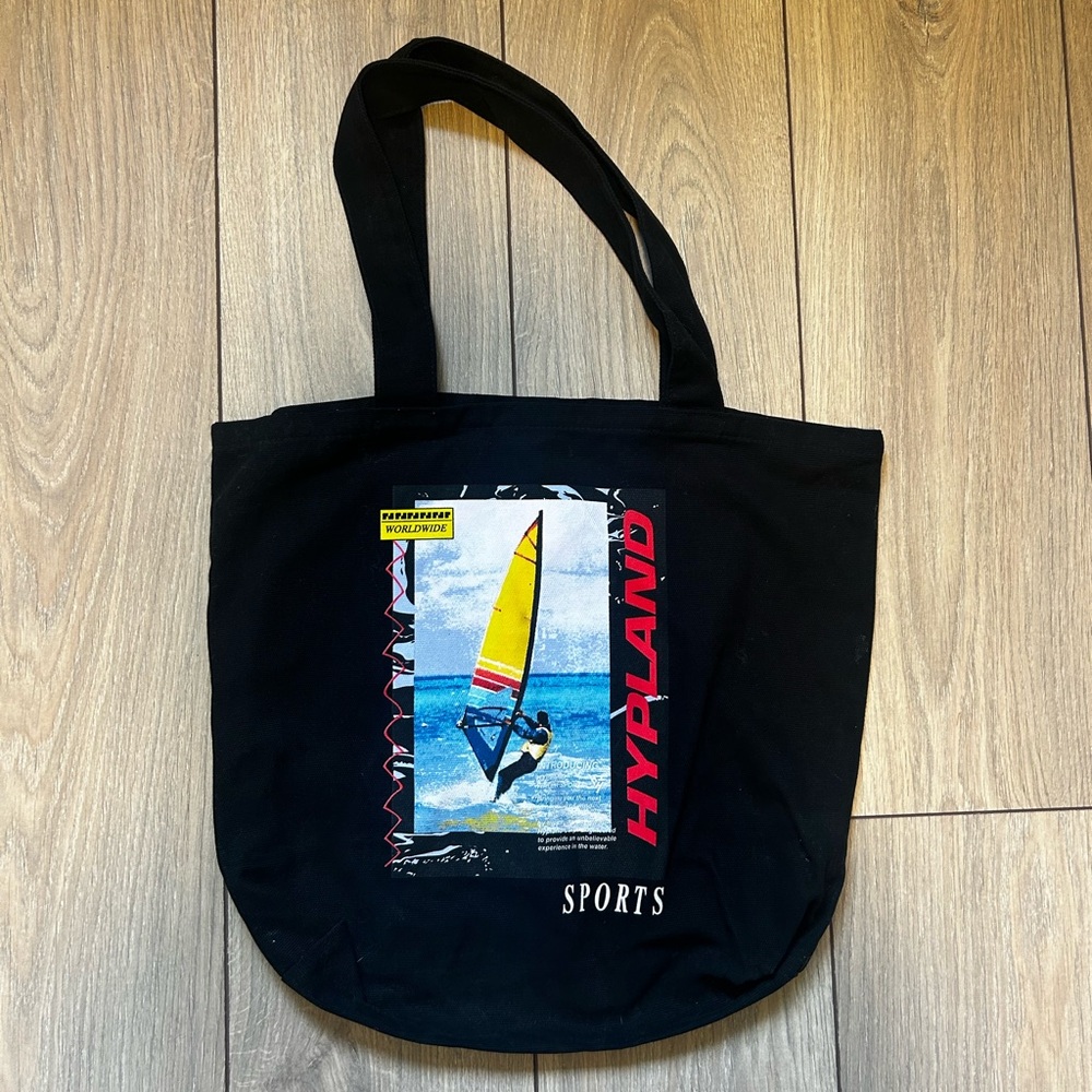 Hypland Graphic Canvas Tote Bag